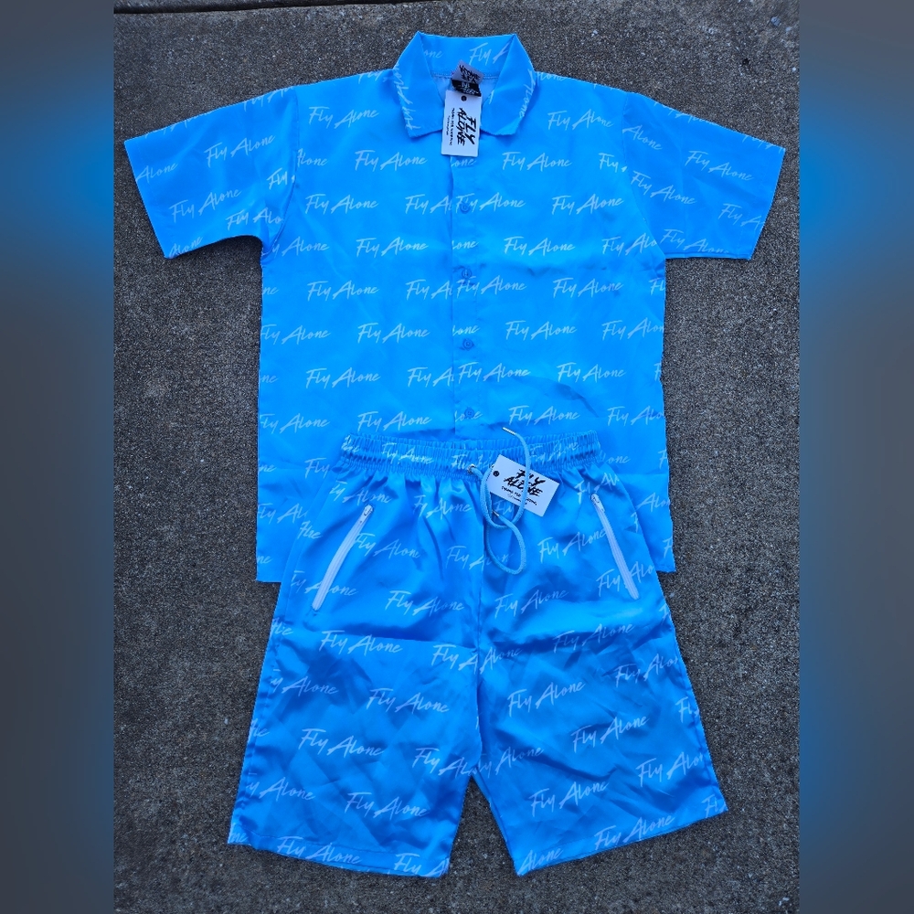 Kids Blue Pajama Set